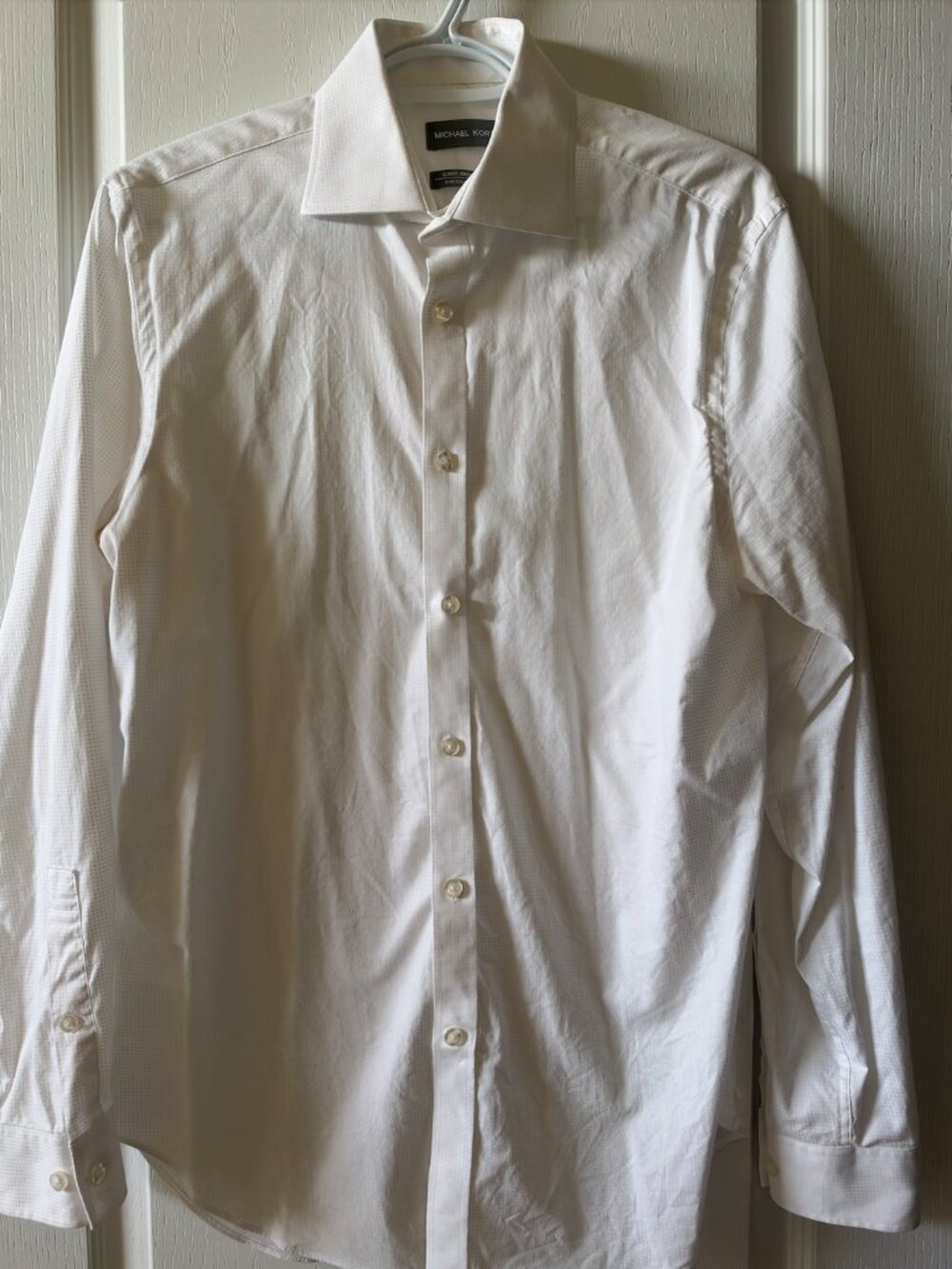Michael Kors Men's Long-Sleeve Dress Shirt